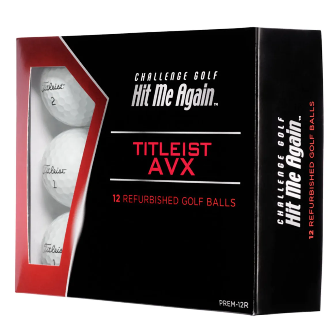 Challenge Golf Titleist AVX Refurbished 12 Golf Ball Pack