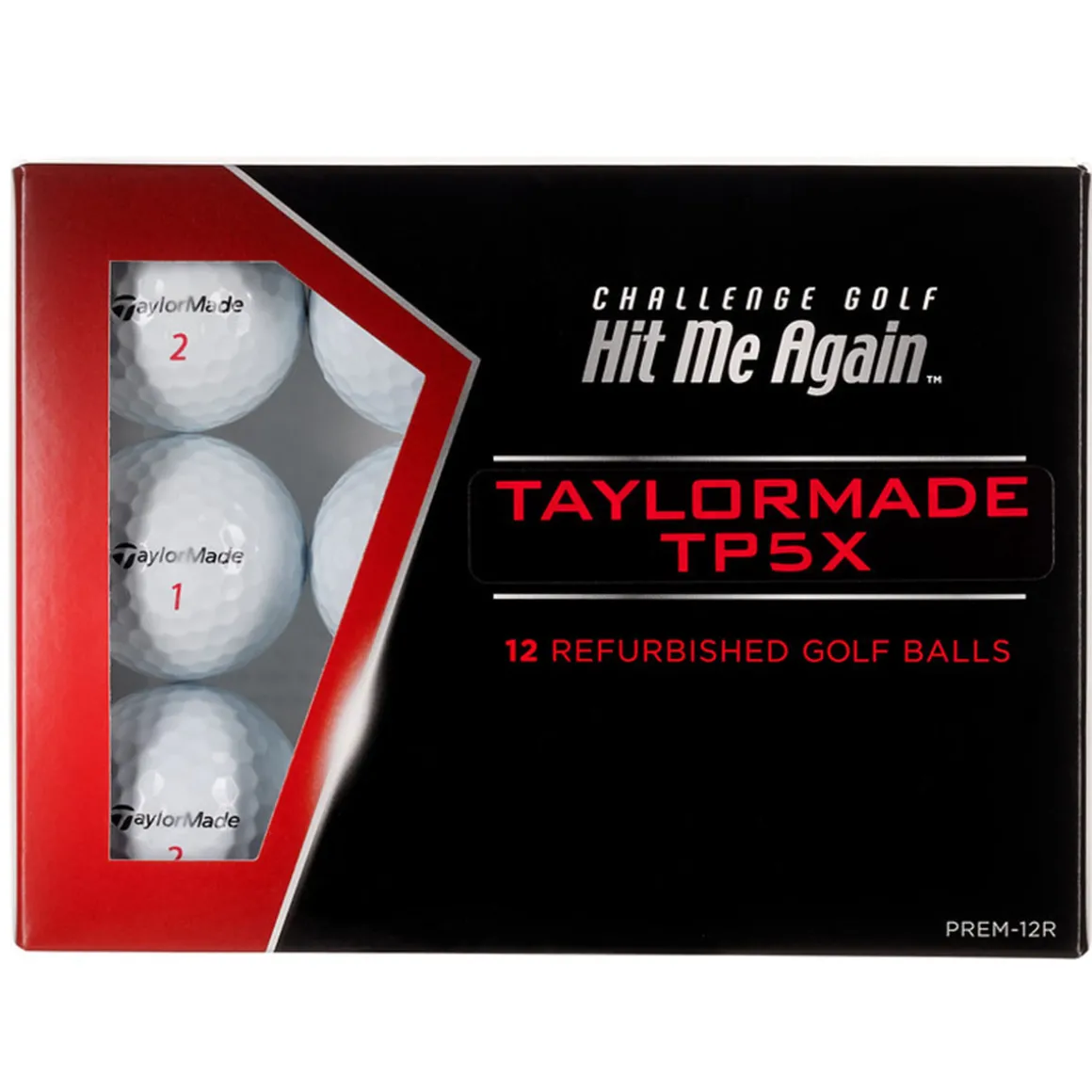Challenge Golf TP5X Refurbished 12 Golf Ball Pack