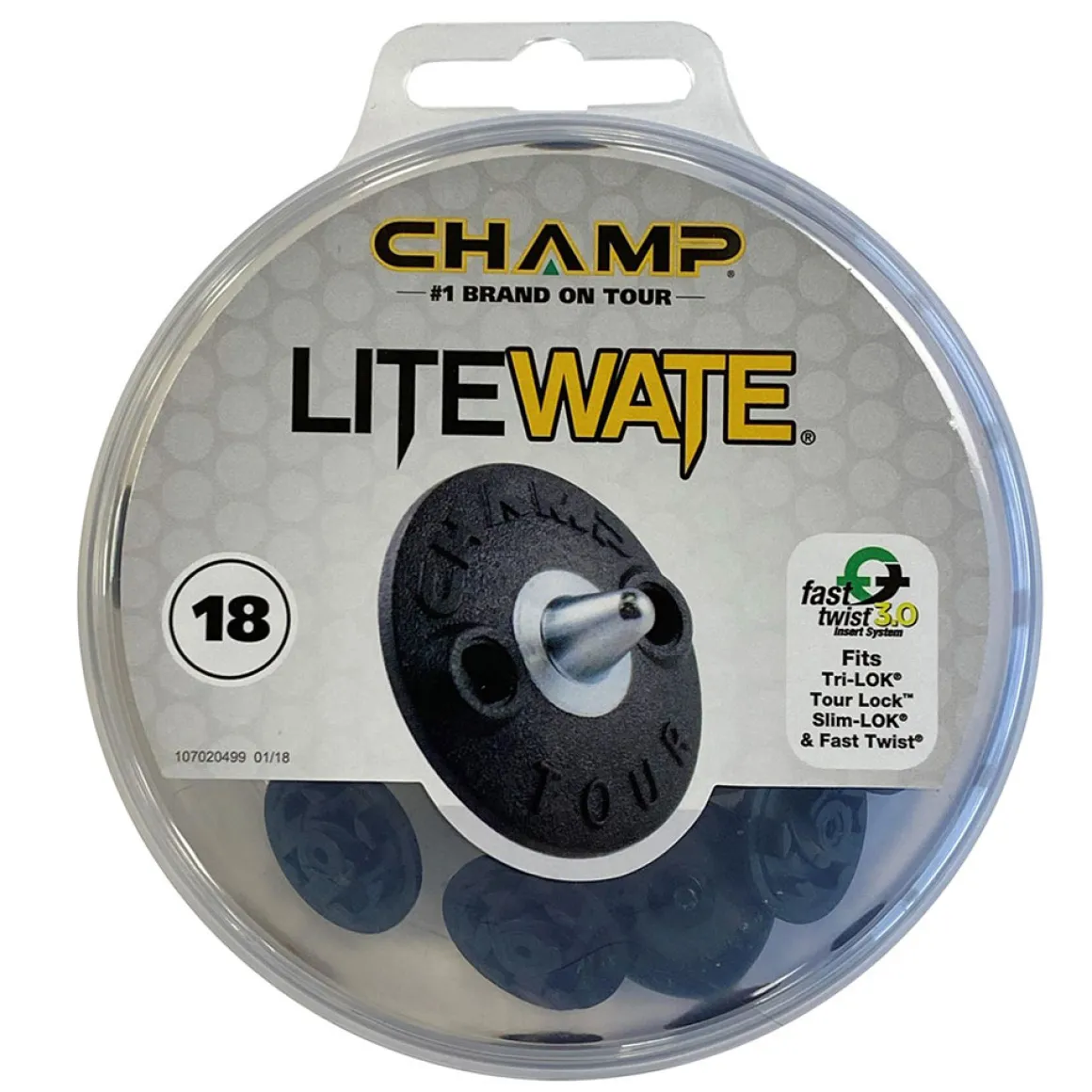 Champ Lite Wate Fast Twist 3.0 Golf Spikes