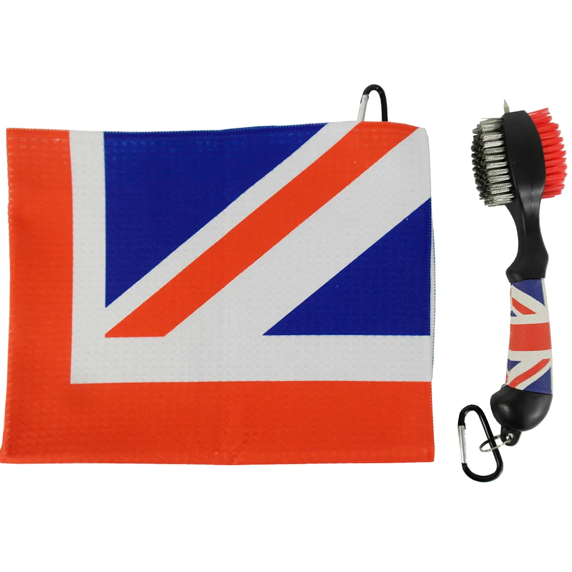 Deluxe Towel & Brush Golf Cleaning Set