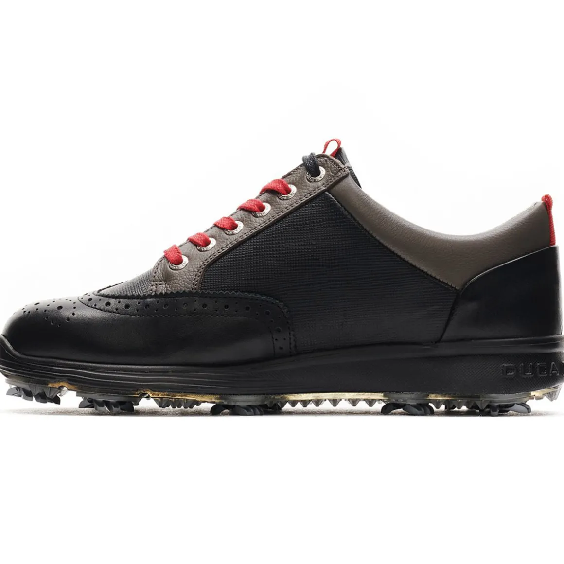 Duca Del Cosma Men's Heritage Waterproof Spiked Golf Shoes