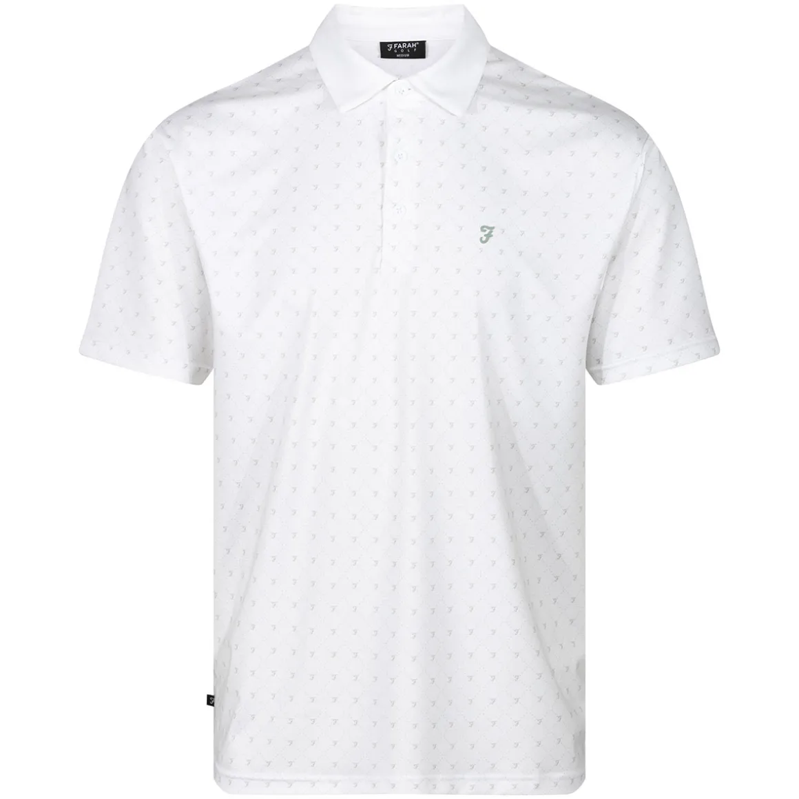 Farah Men's Newark AOP Golf Polo Shirt