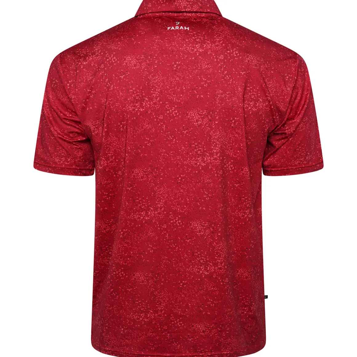 Farah Men's Starkey All-Over Print Golf Polo Shirt