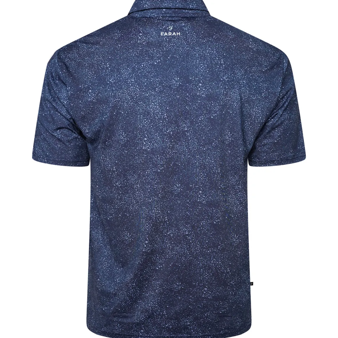 Farah Men's Starkey All-Over Print Golf Polo Shirt