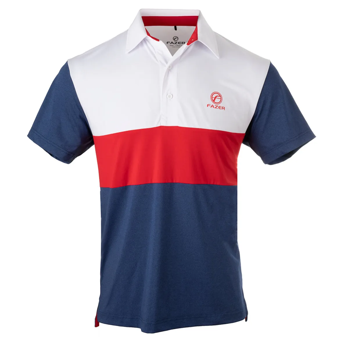 Fazer Men's Batter Colour Golf Polo Shirt