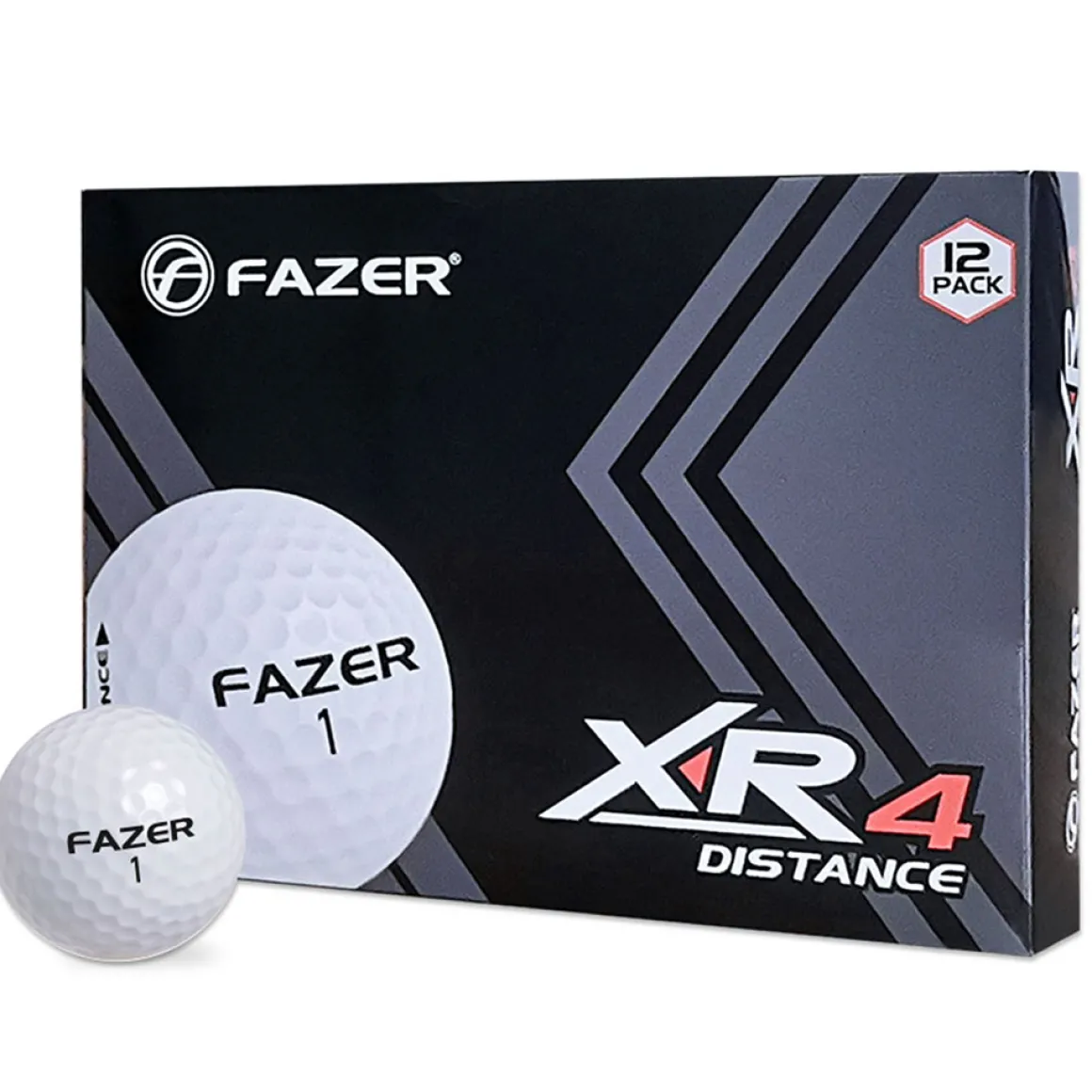 Fazer XR4 Distance 12 Golf Ball Pack