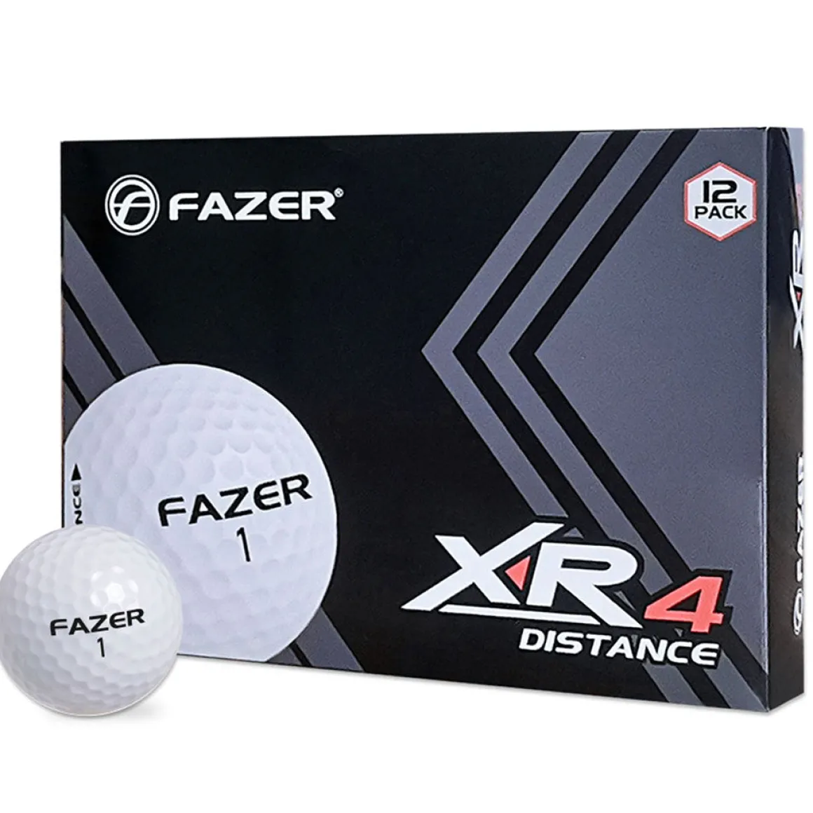 Fazer XR4 Distance 12 Golf Ball Pack