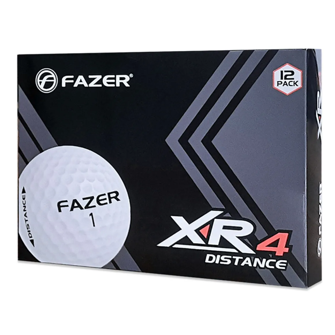Fazer XR4 Distance 12 Golf Ball Pack
