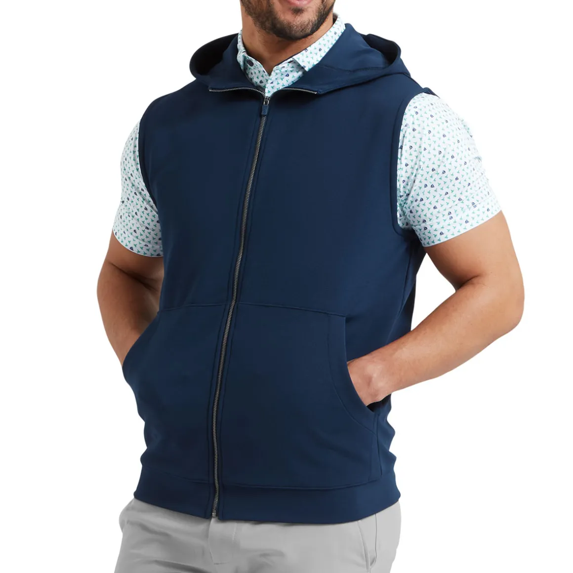 footjoy_mens_full_zip_hoo_5.webp FootJoy Men's Full Zip Hoodie Golf Vest