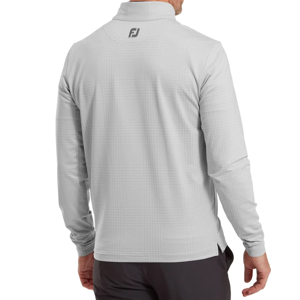 FootJoy Men's Glen Plaid Chill-Out Golf Midlayer