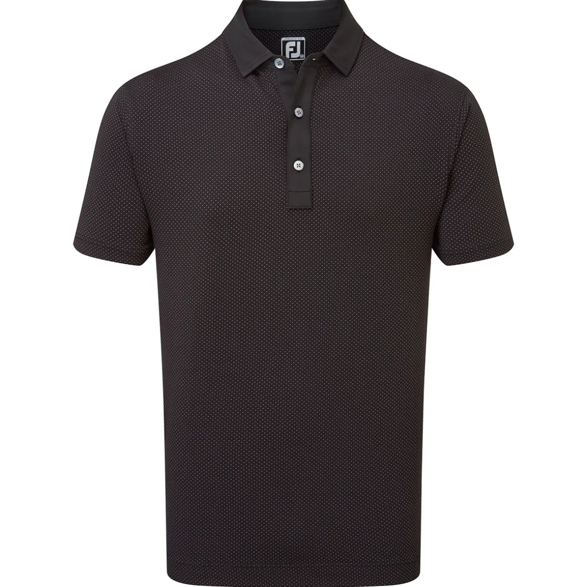 footjoy_mens_jacquard_dot_3.webp FootJoy Men's Jacquard Dot Print Golf Polo Shirt