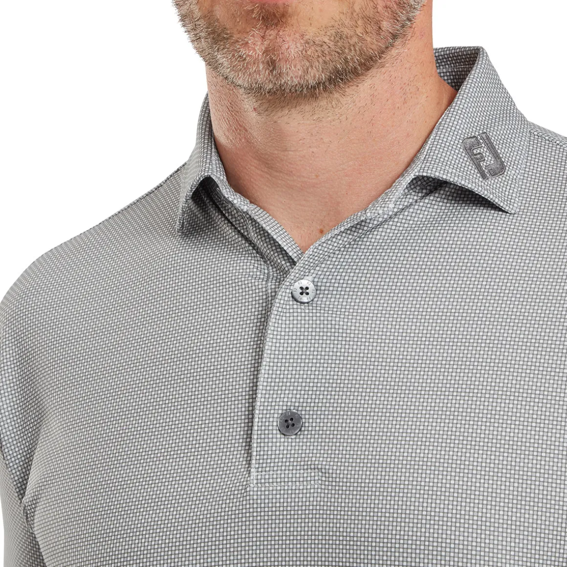 footjoy_mens_octagon_prin_2.webp FootJoy Men's Octagon Print Lisle Golf Polo Shirt