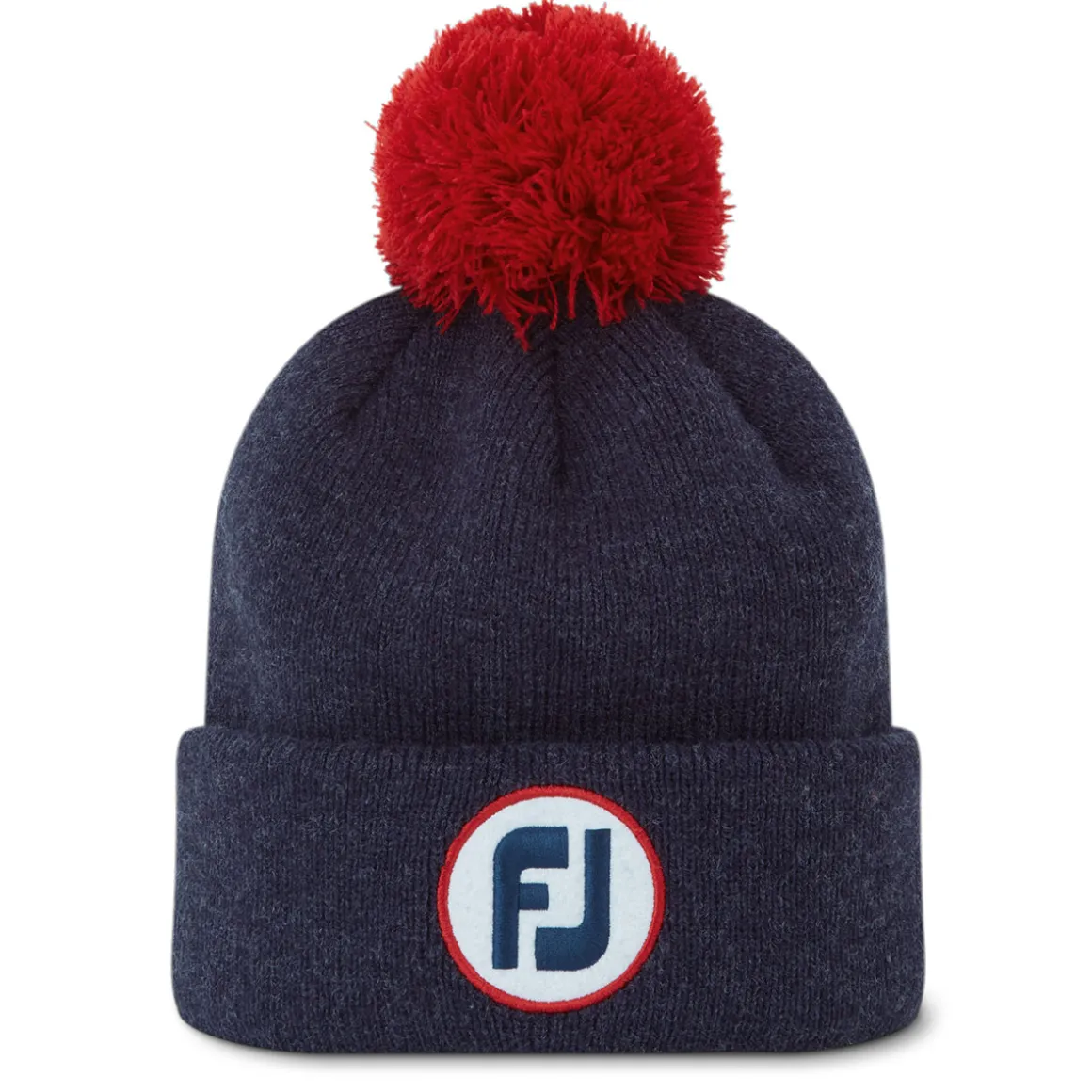 FootJoy Men's Pom Solid Knit Golf Hat