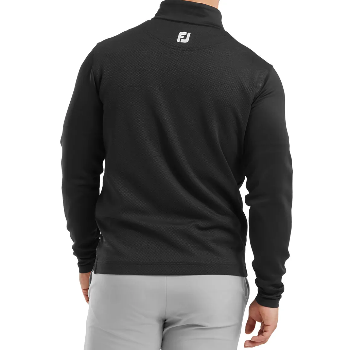 FootJoy Men's Spacer Knit Tonal Chill-Out Half Zip Golf Mid Layer