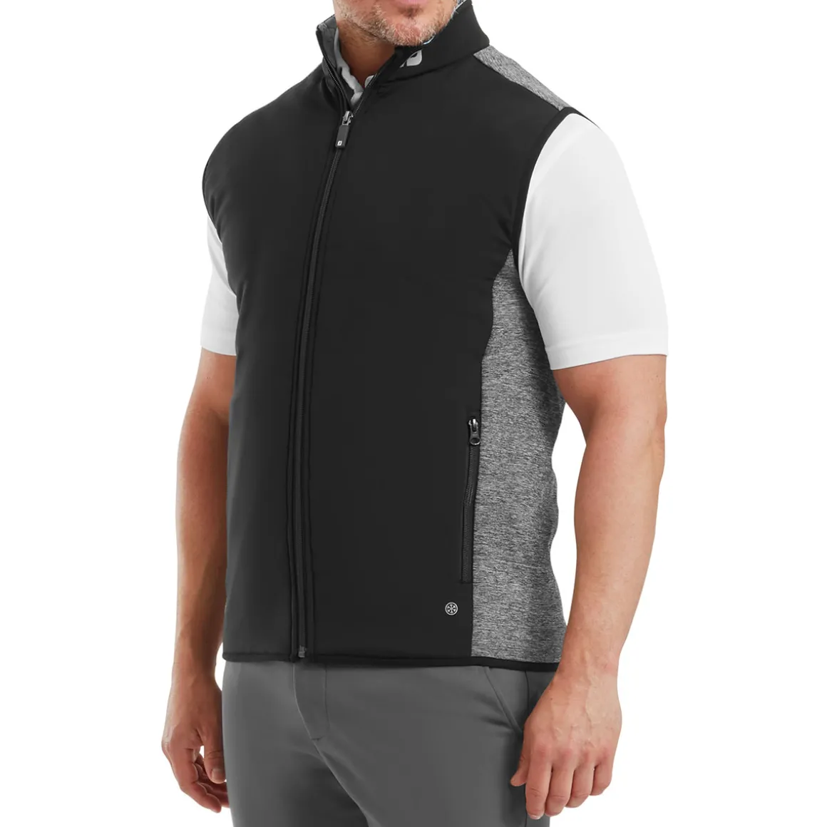 FootJoy Men's ThermoSeries Hybrid Full Zip Golf Vest