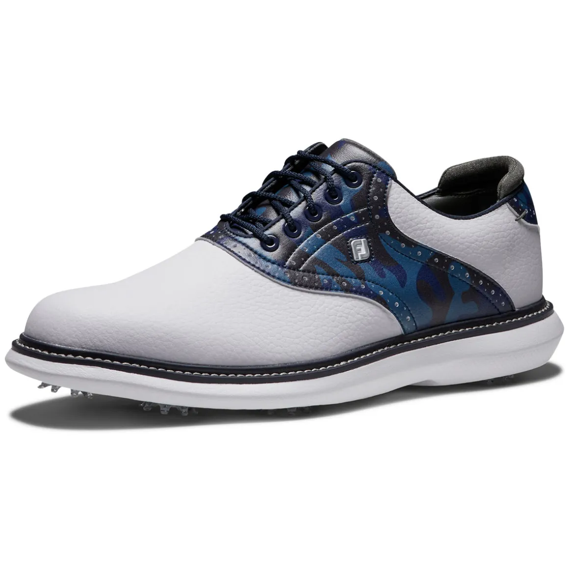 footjoy_mens_traditions_w_3-4.webp FootJoy Men's Traditions Waterproof Spiked Golf Shoes