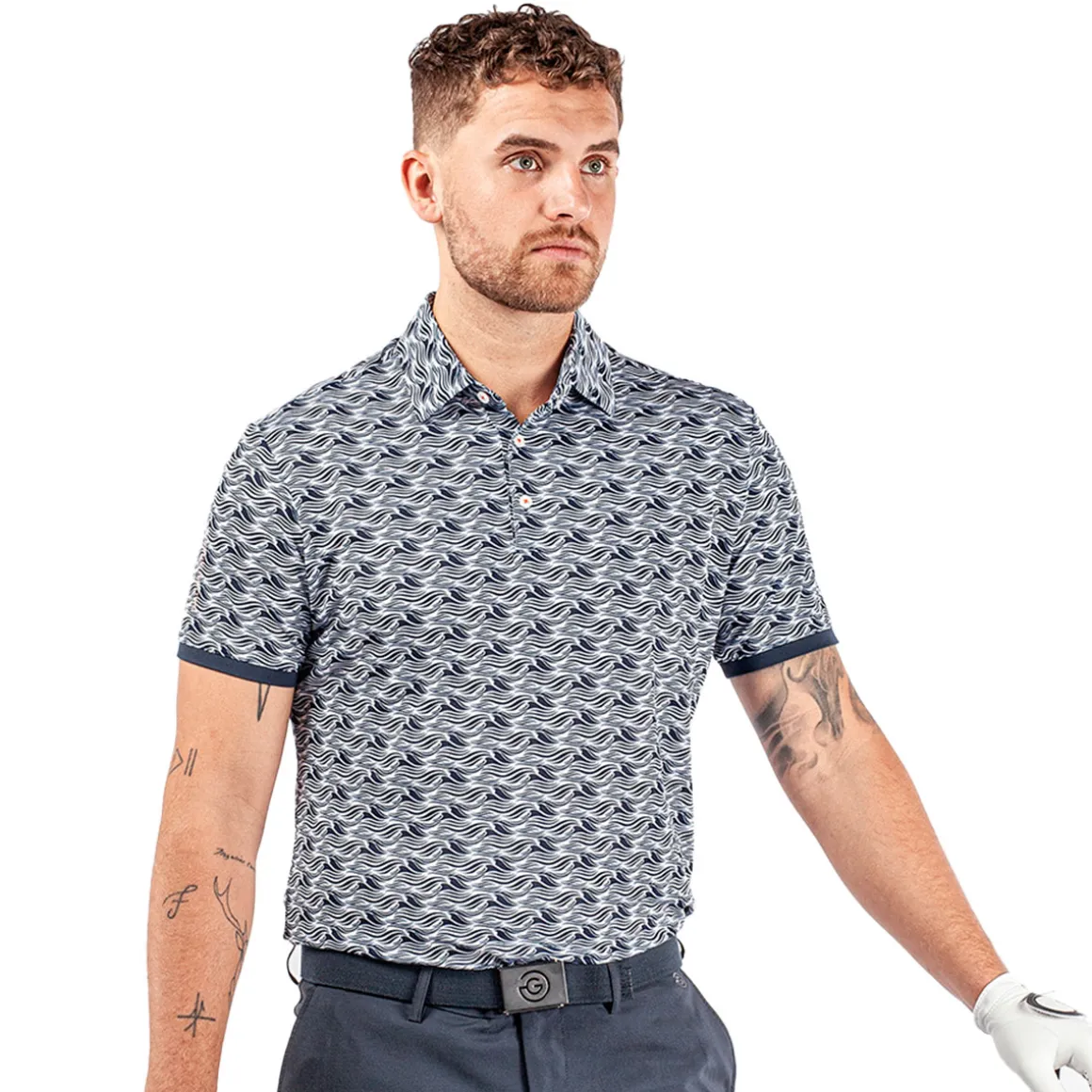 Galvin Green Men's Madden Golf Polo Shirt