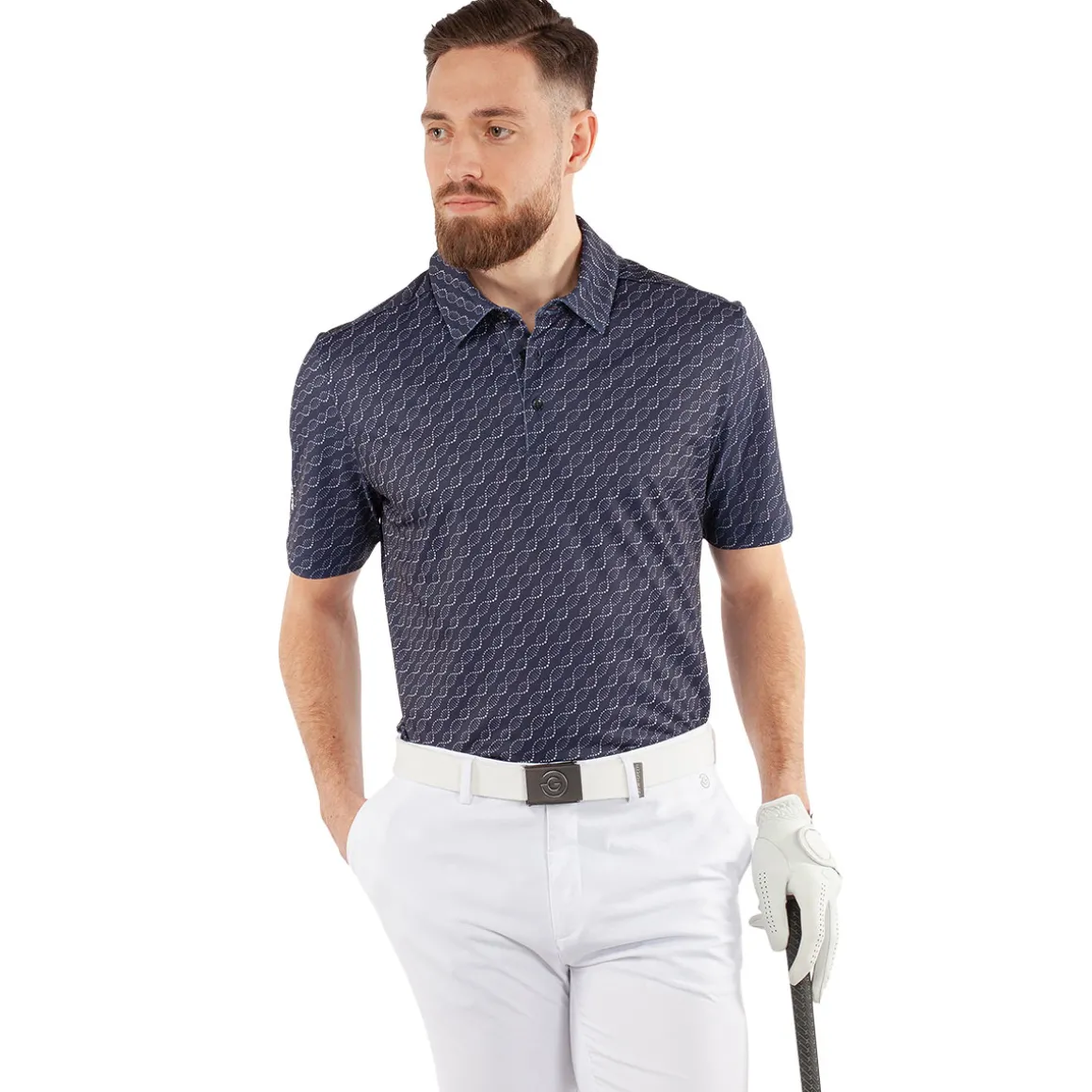 Galvin Green Men's Marcus Printed Golf Polo Shirt