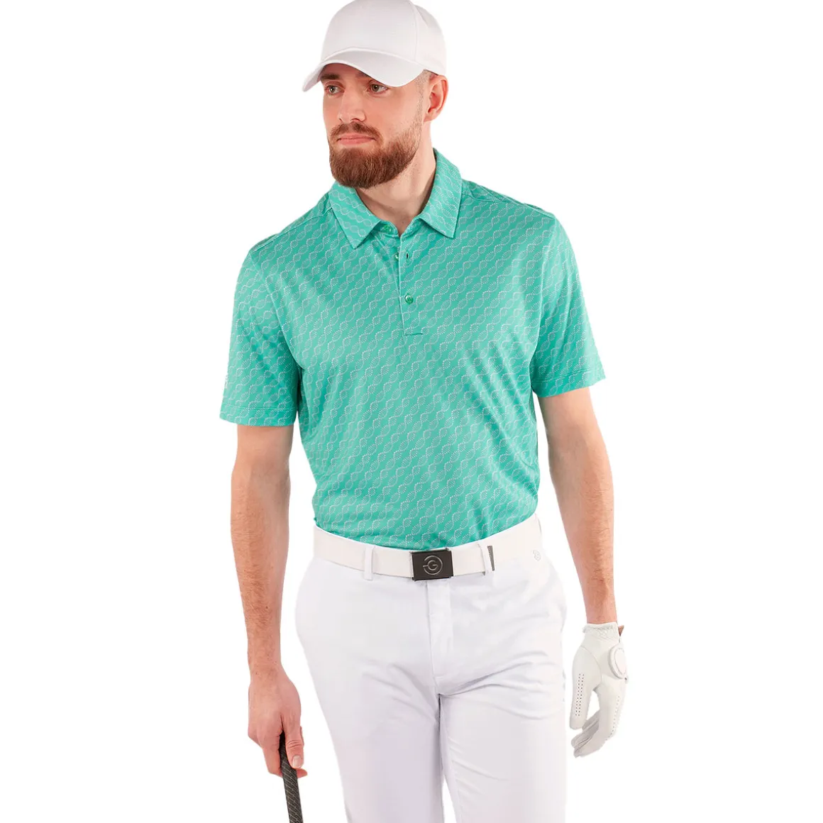 Galvin Green Men's Marcus Printed Golf Polo Shirt