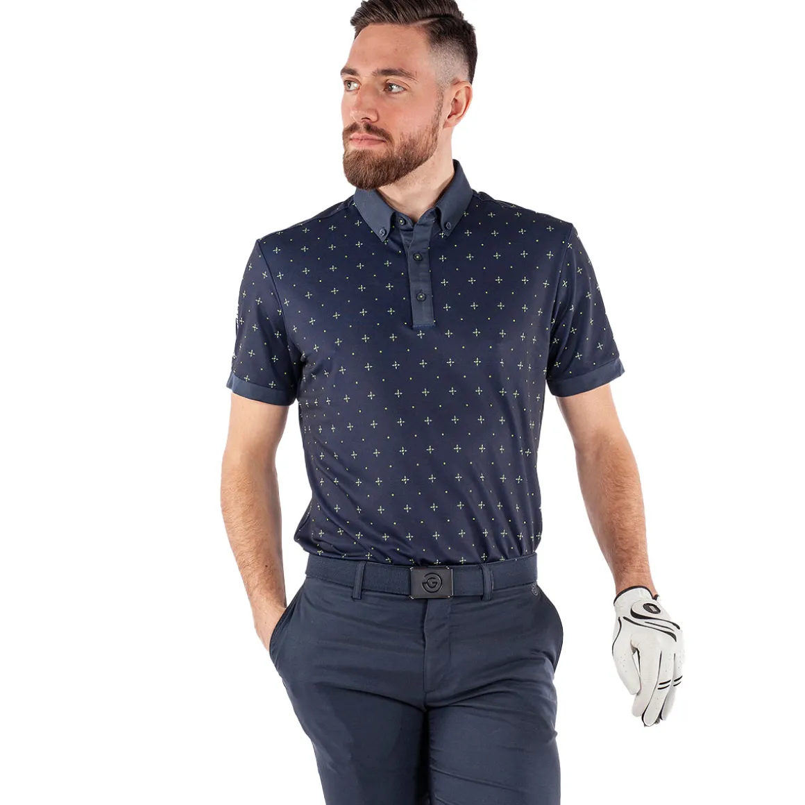 Galvin Green Men's Marlow Stretch Golf Polo Shirt