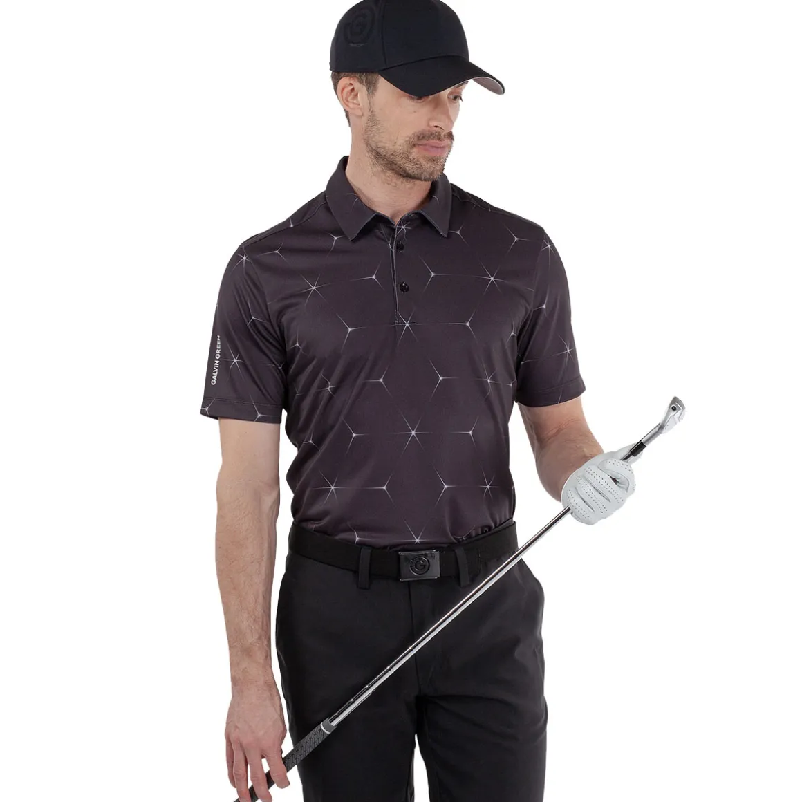 Galvin Green Men's Milo Print Golf Polo Shirt
