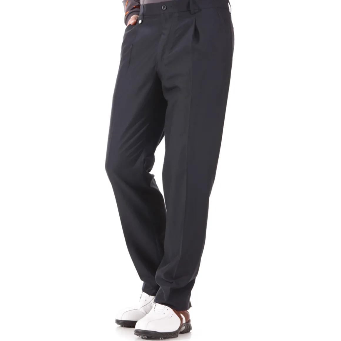 GOLFINO Classic Microfibre Pleated Trousers