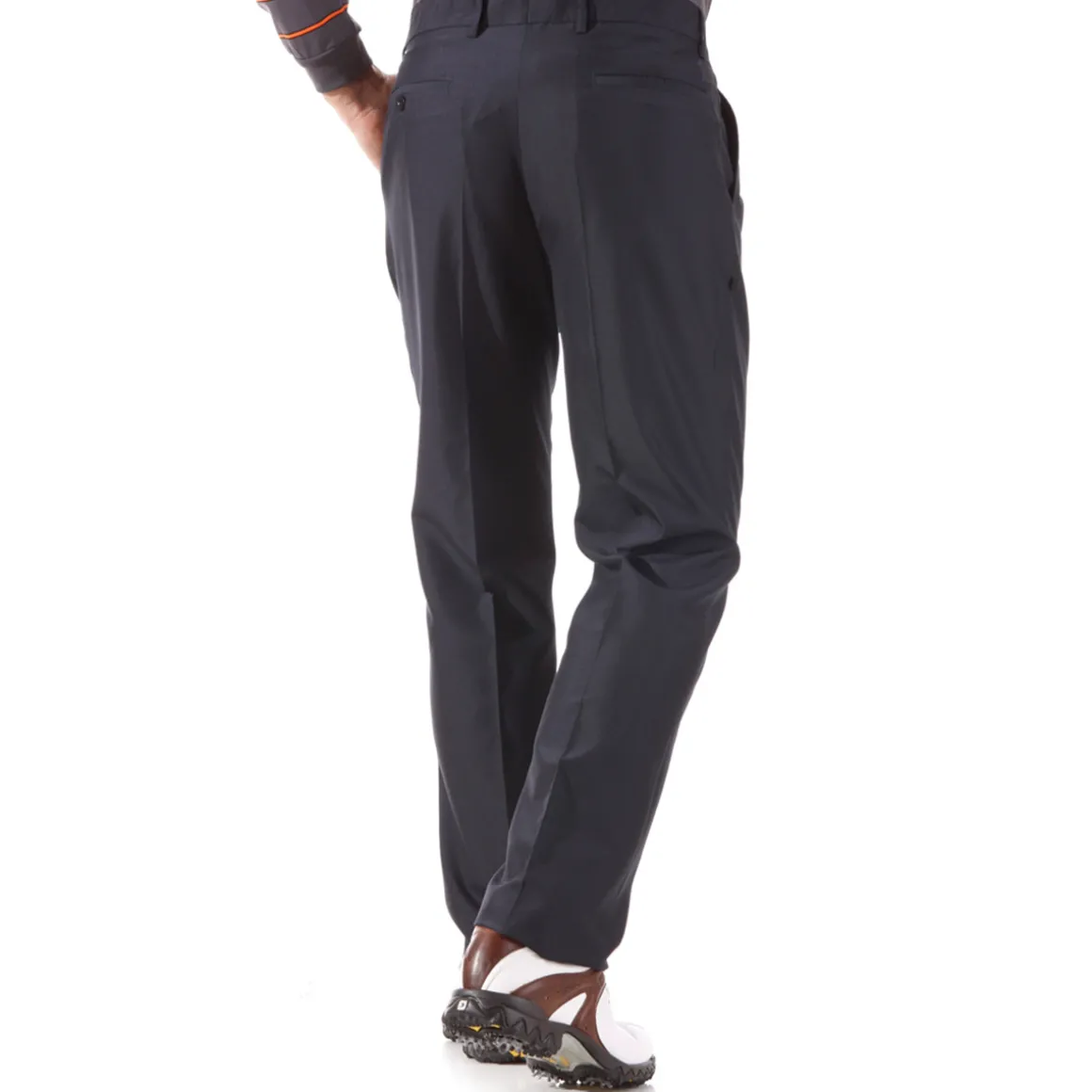 GOLFINO Classic Microfibre Pleated Trousers
