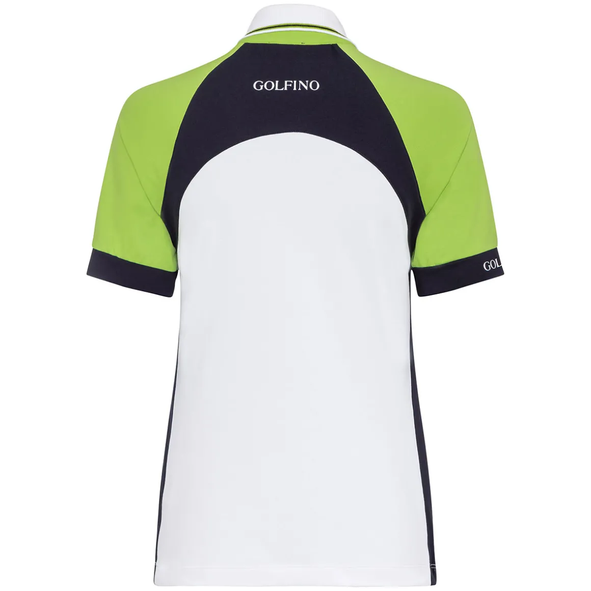 GOLFINO Ladies Shoulder Block Golf Polo Shirt