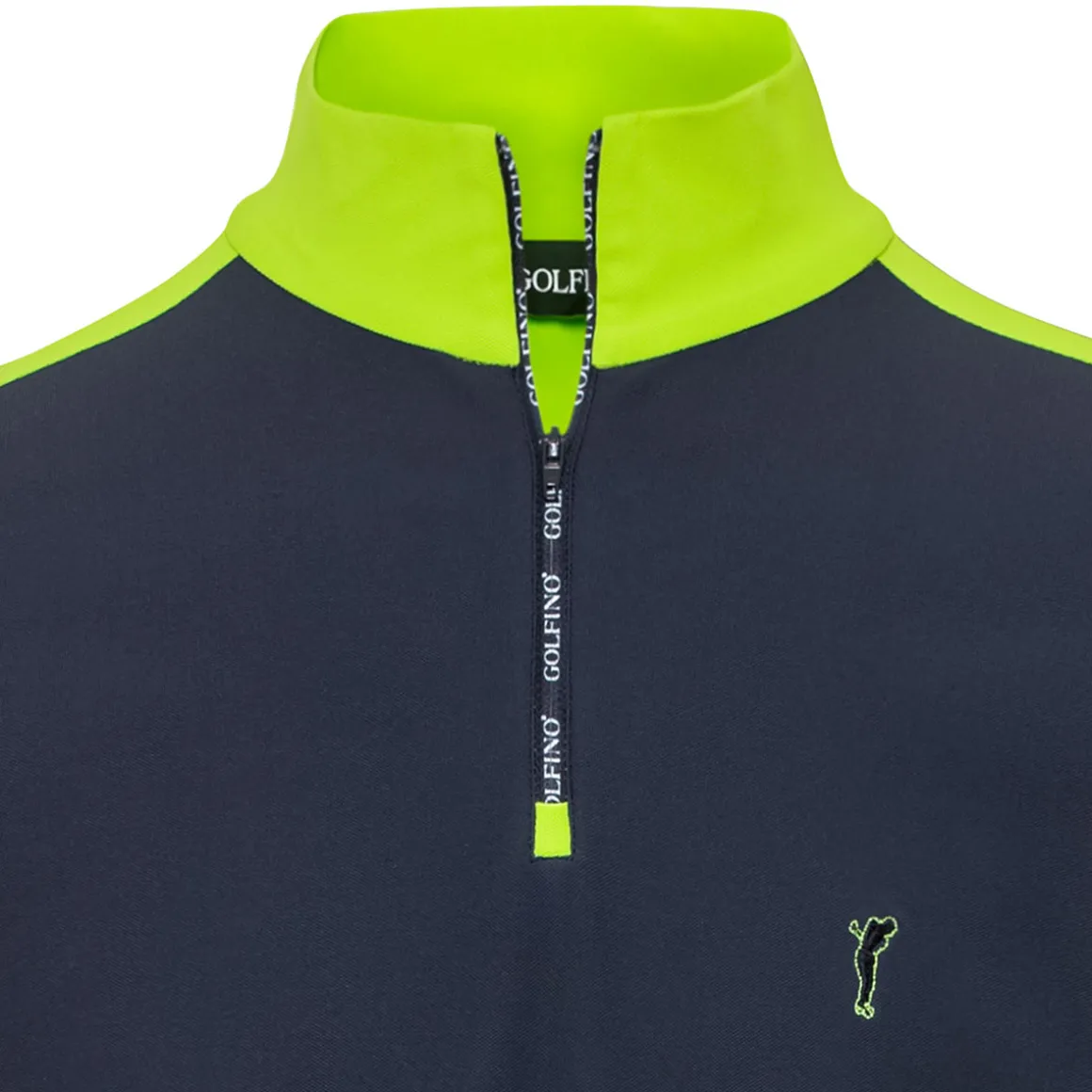 golfino_mens_living_logo__3.webp GOLFINO Men's Living Logo Zip Golf Midlayer