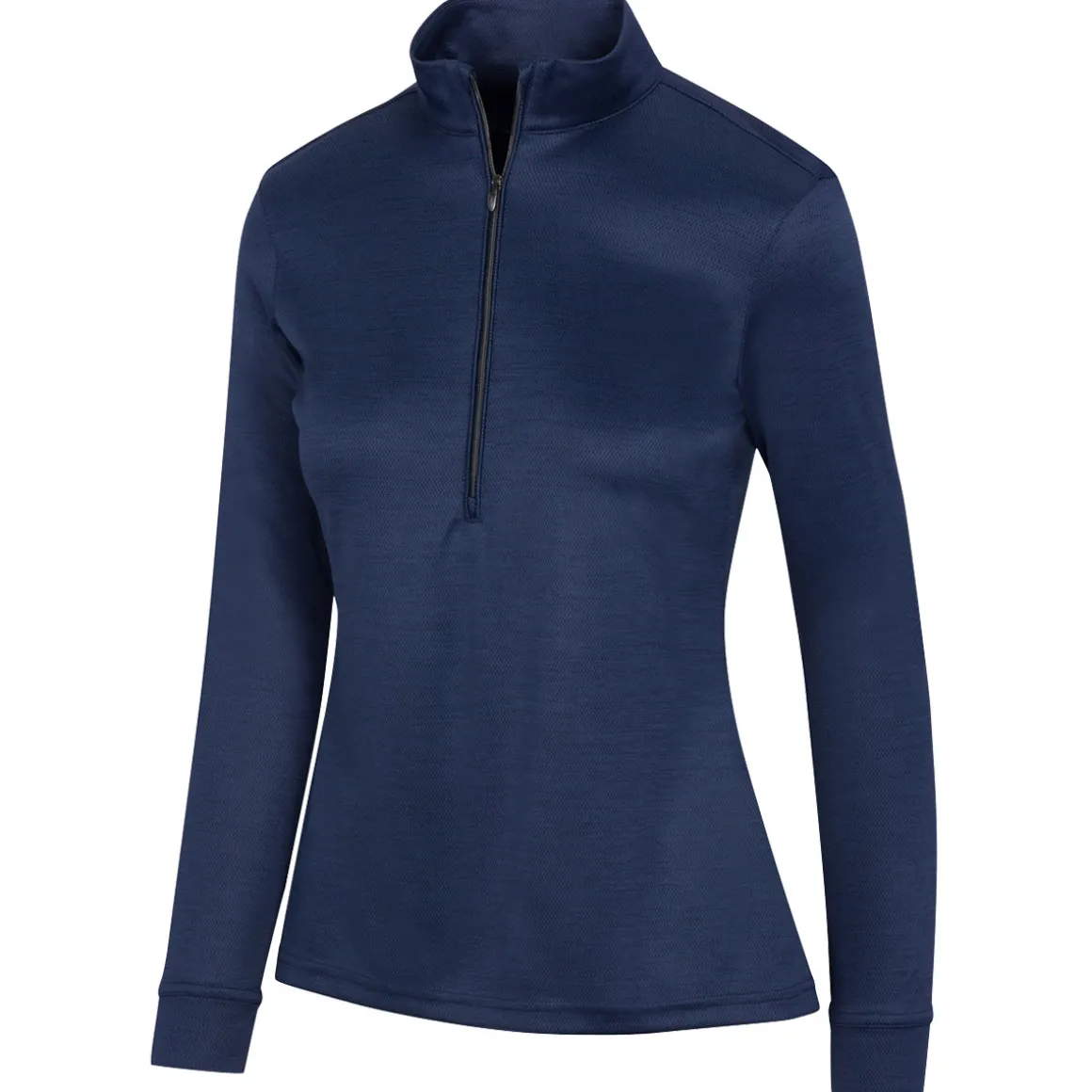 Greg Norman Ladies Clubhouse Half Zip Mock Golf Mid Layer