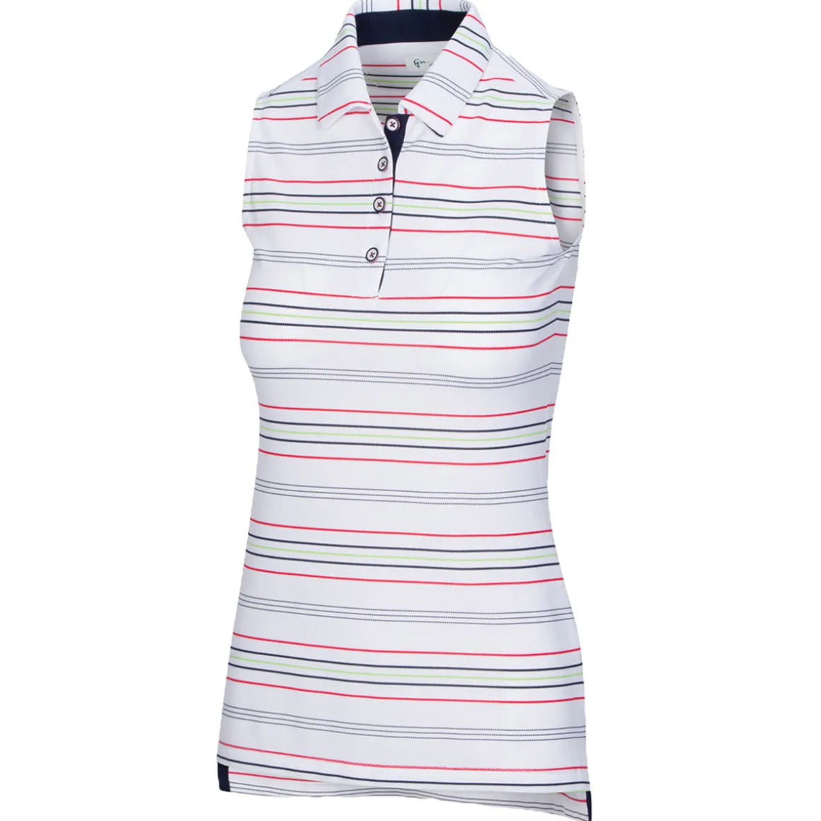 Greg Norman Ladies Ferry Sleeveless Golf Polo Shirt