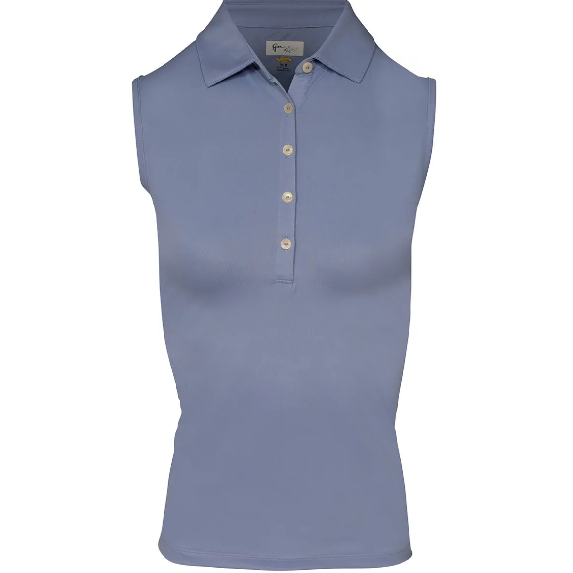 greg_norman_ladies_freedo_4-6.webp Greg Norman Ladies Freedom Pique Sleeveless Golf Polo Shirt