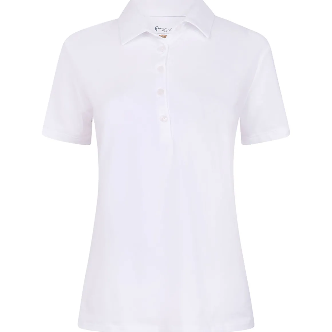 Greg Norman Ladies Shark Logo Golf Polo Shirt