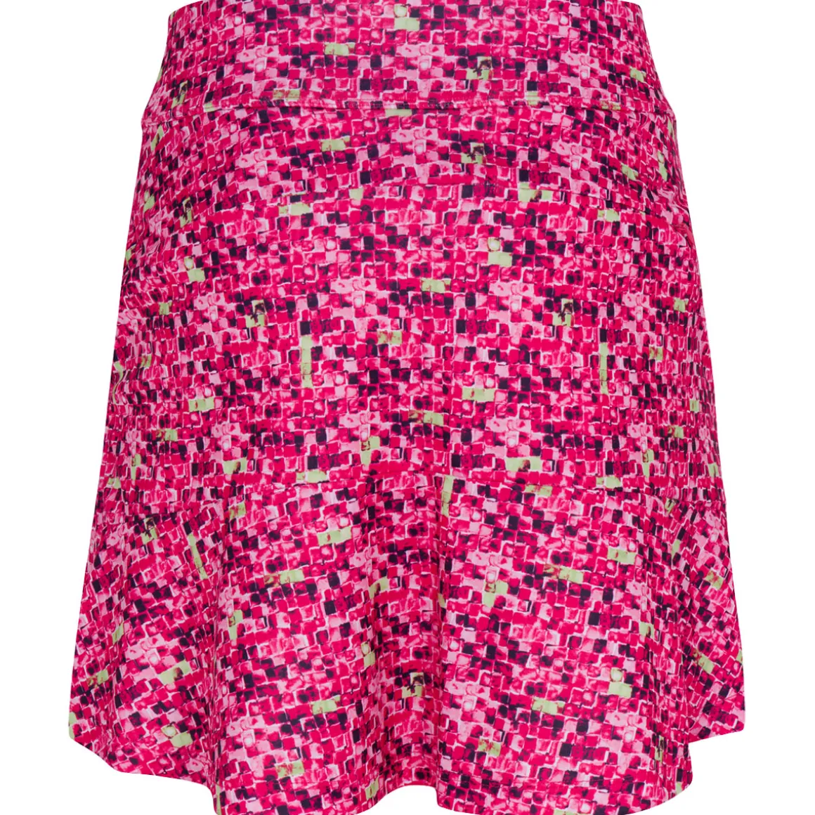 Greg Norman Ladies Tile Print Pull-On Golf Skort