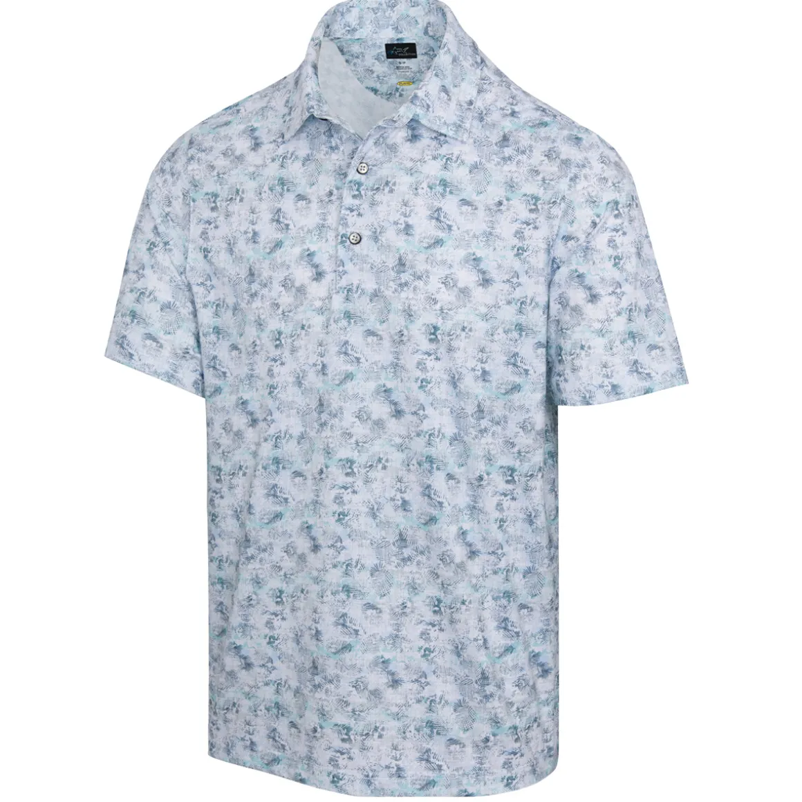 Greg Norman Men's Crosshatch Golf Polo Shirt