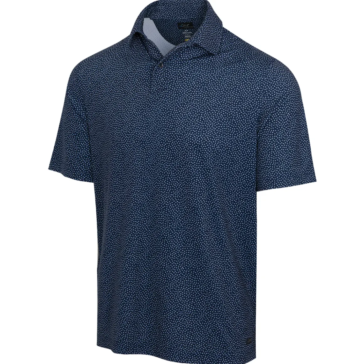 Greg Norman Men's Fossil Shark ML75 Stretch Golf Polo Shirt