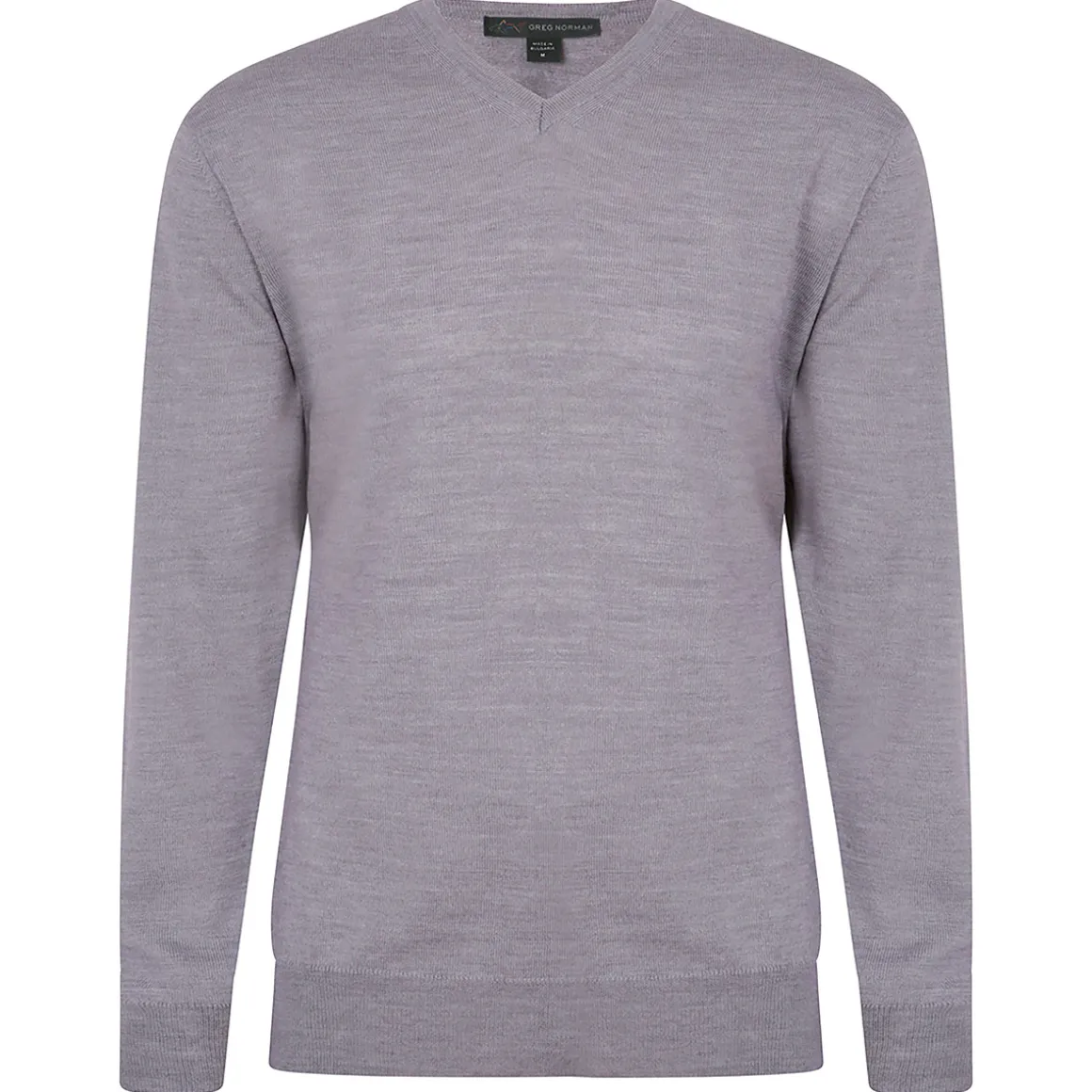 Greg Norman Men's Merino V Neck Golf Sweater