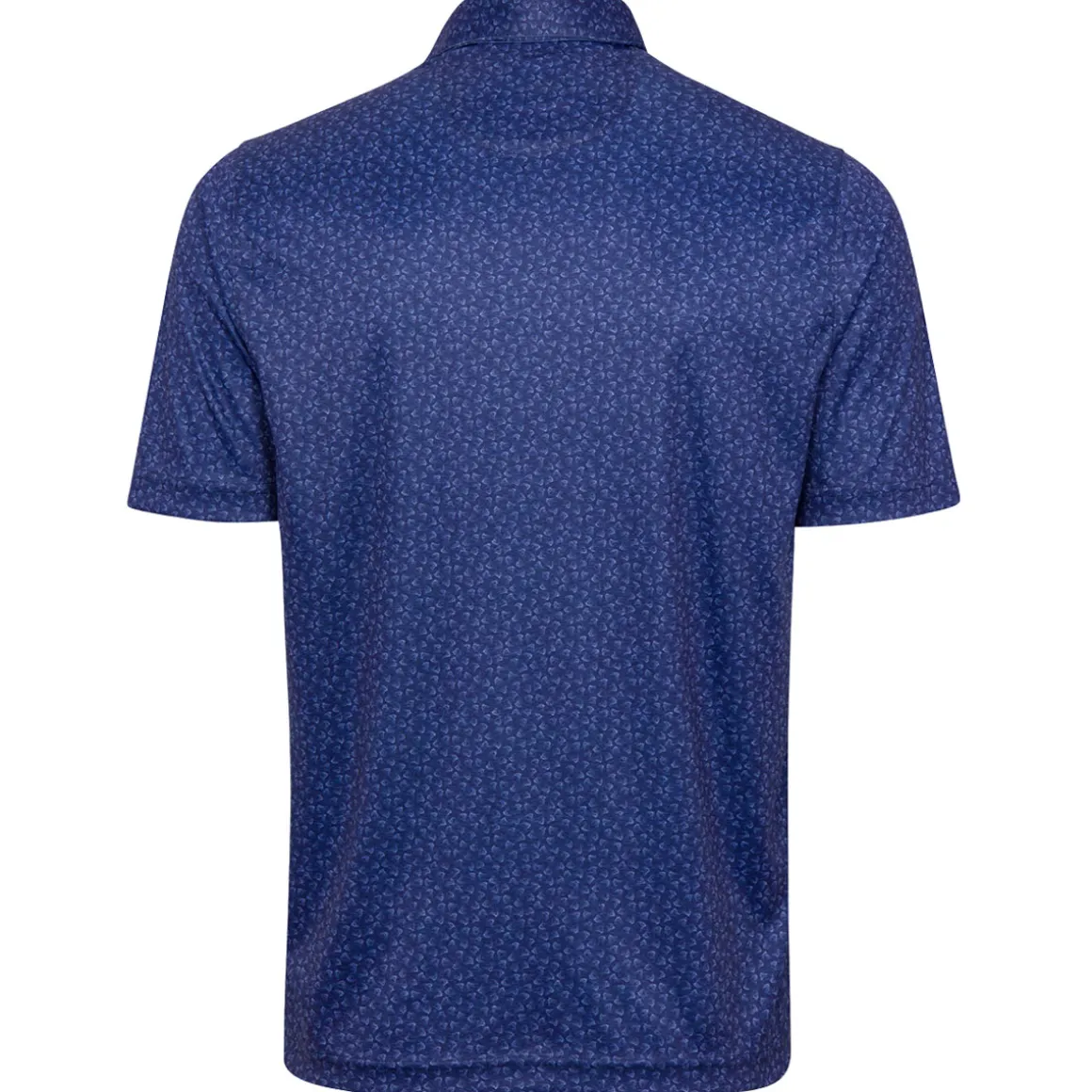 Greg Norman Men's ML75 Shark Fin Print Golf Polo Shirt