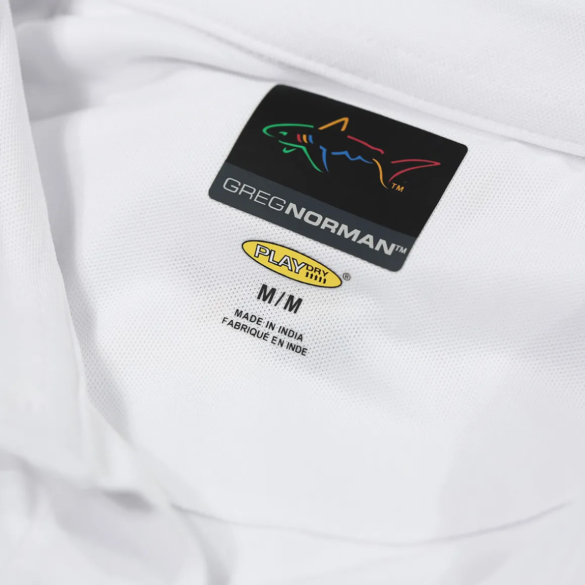 greg_norman_mens_neck_log_2-4.webp Greg Norman Men's Neck Logo Stretch Golf Polo Shirt