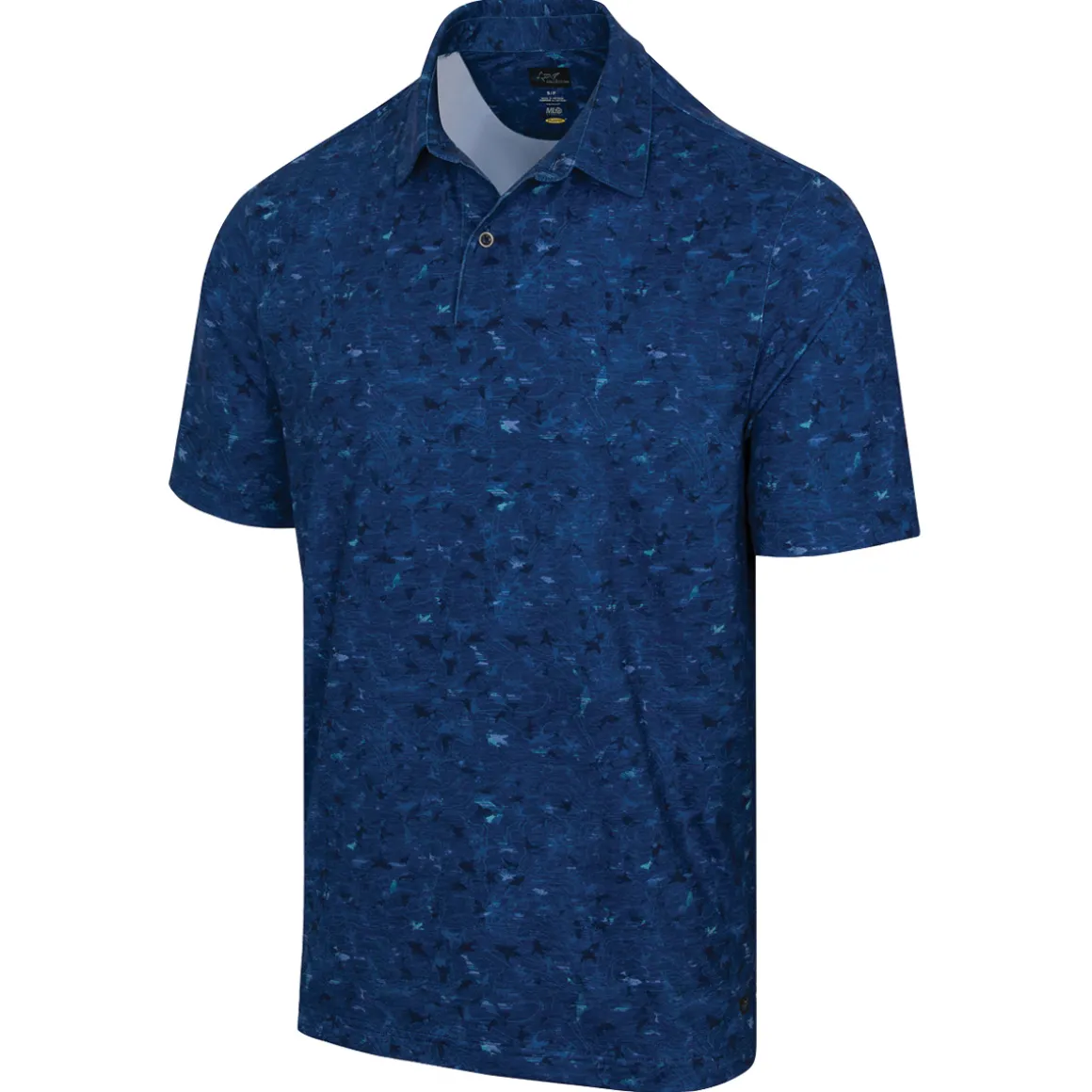 Greg Norman Men's Sea Shark ML75 Stretch Golf Polo Shirt