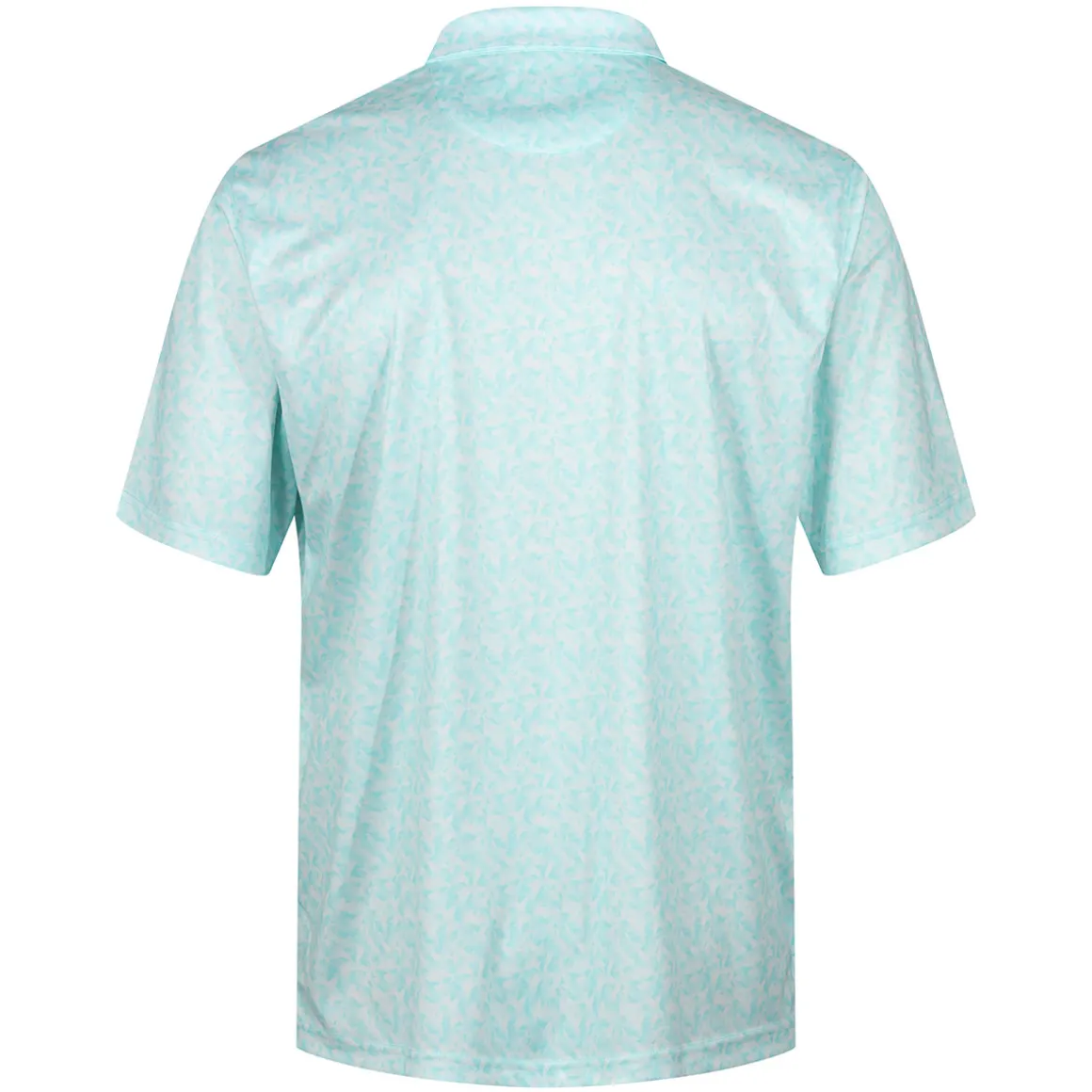 Greg Norman Men's Shark Camo Golf Polo Shirt