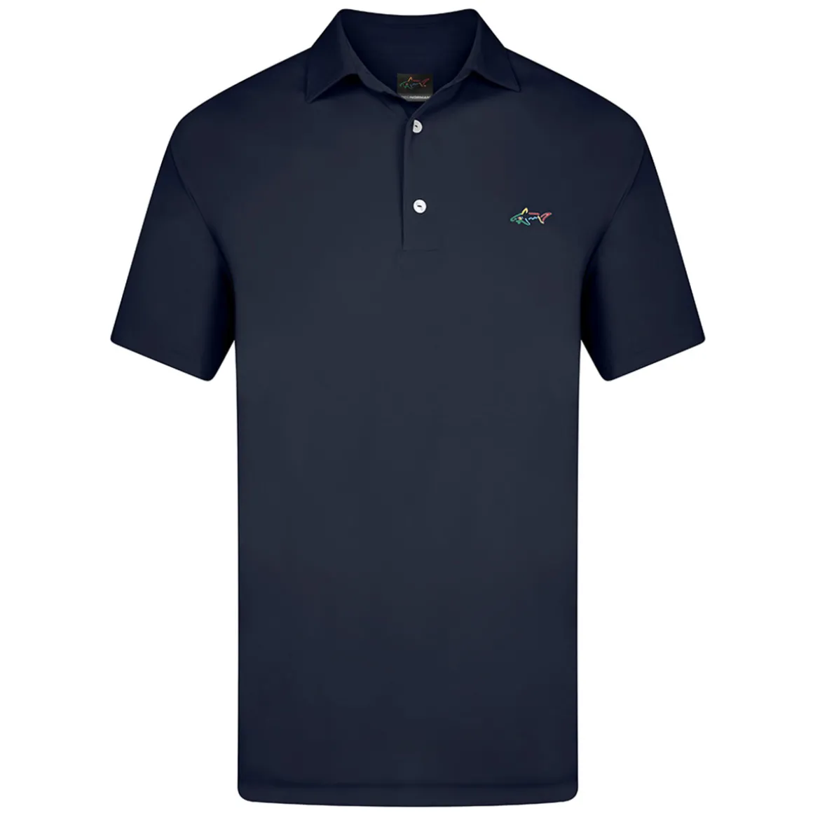 Greg Norman Men's Shark Logo Golf Polo Shirt