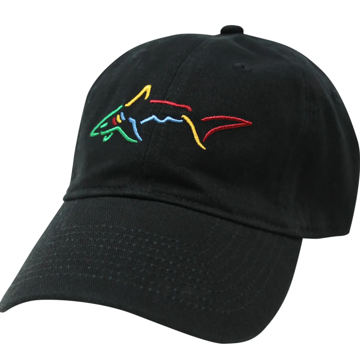 Greg Norman Men's Shark Logo Golf Cap