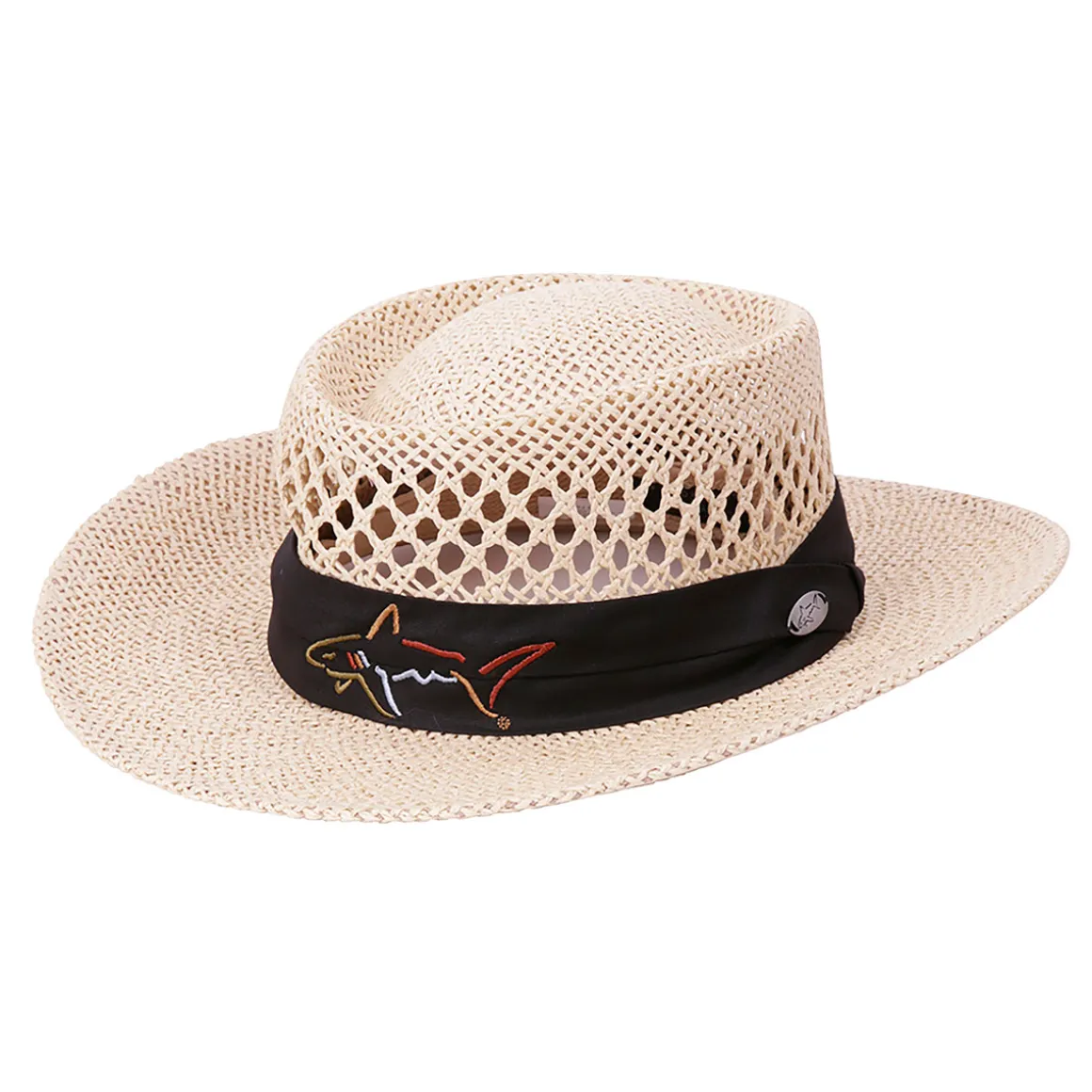 Greg Norman Men's Straw Golf Hat
