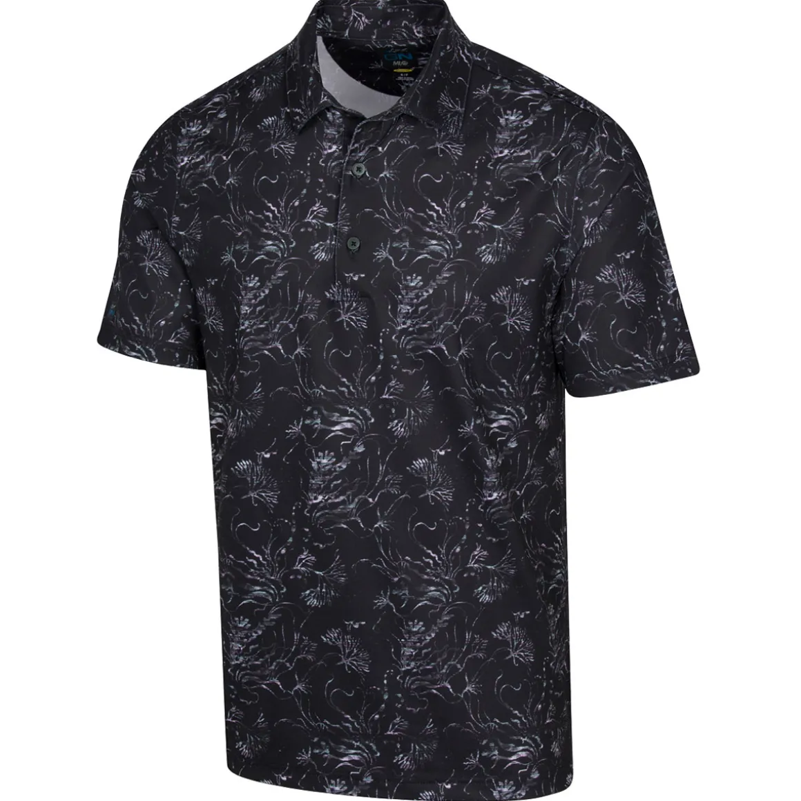 Greg Norman Men's Undersea Golf Polo Shirt