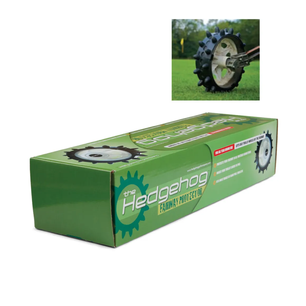 Hedgehog 14" Golf Wheel Sleeve Kit