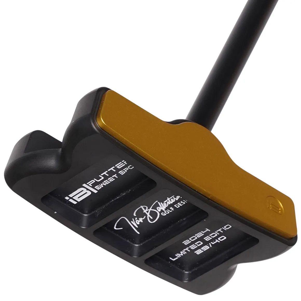 iB Sweet Spot BX2 Limited-Edition Leather Grip Golf Putter