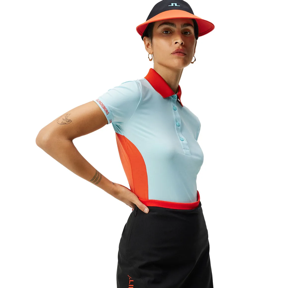 J.Lindeberg Ladies Makena Golf Polo Shirt