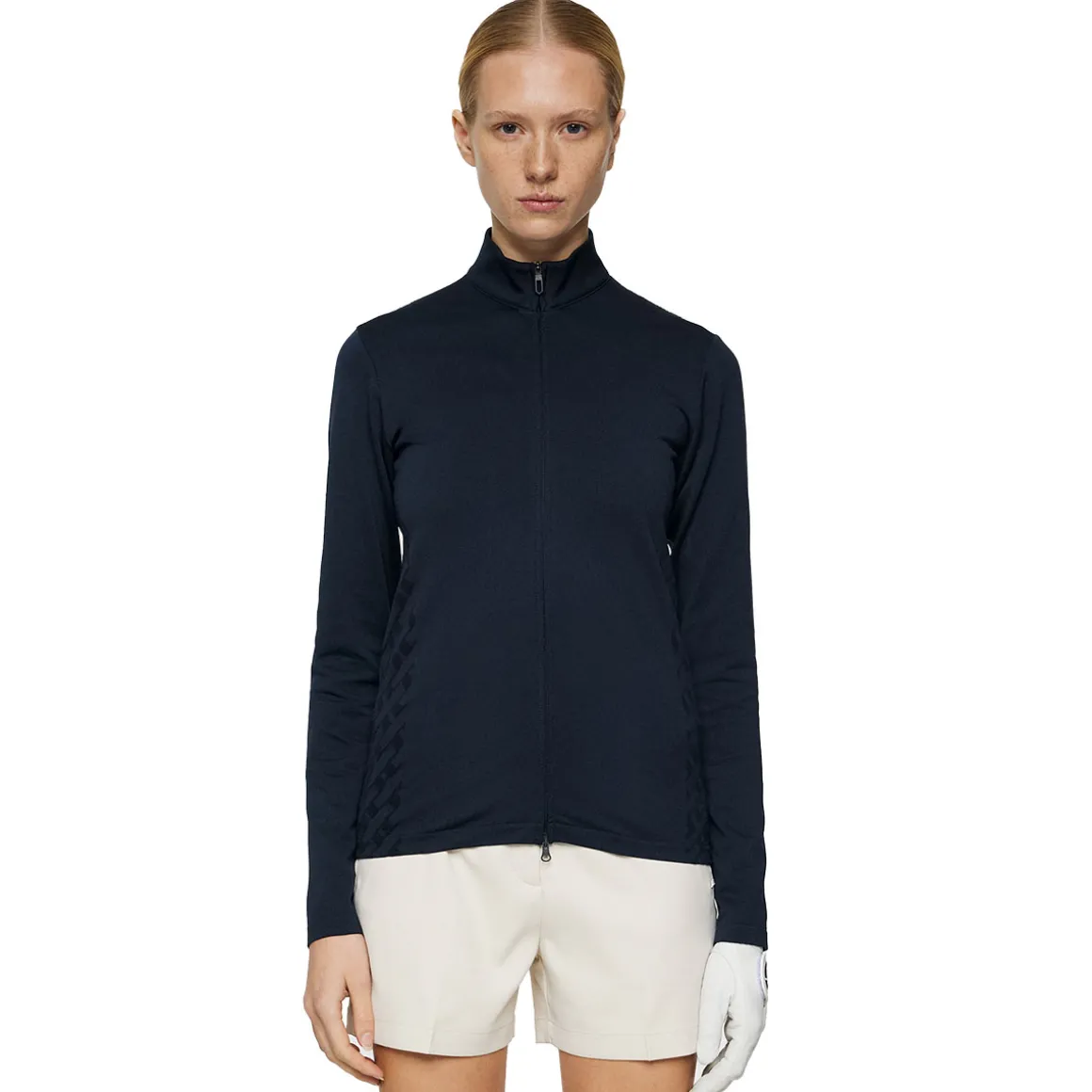 J.Lindeberg Ladies Nancy Seamless Full Zip Golf Mid Layer