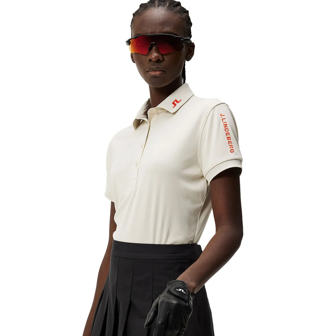 J.Lindeberg Ladies Tour Tech Golf Polo Shirt